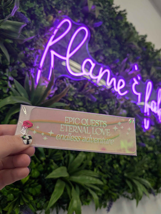 Flame & Fable Acrylic Bookmarks