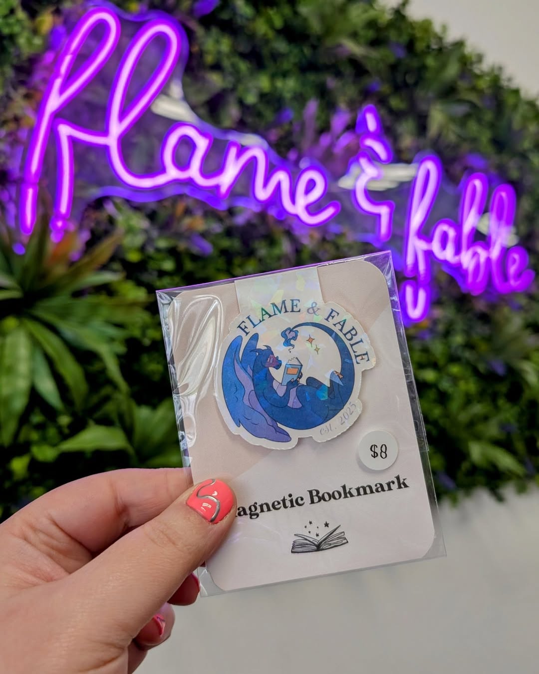 Flame & Fable Magnetic Bookmarks