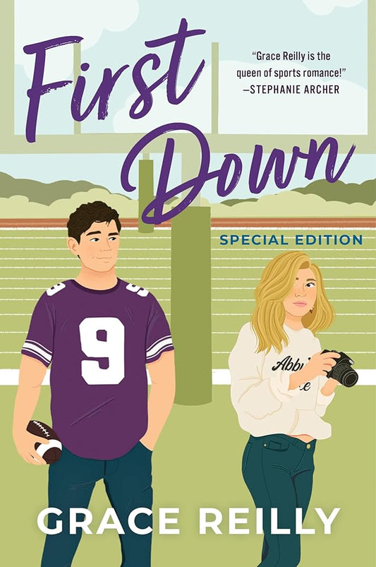 First Down: A Fake Dating Sports Romance (Beyond the Play, 1) cover image