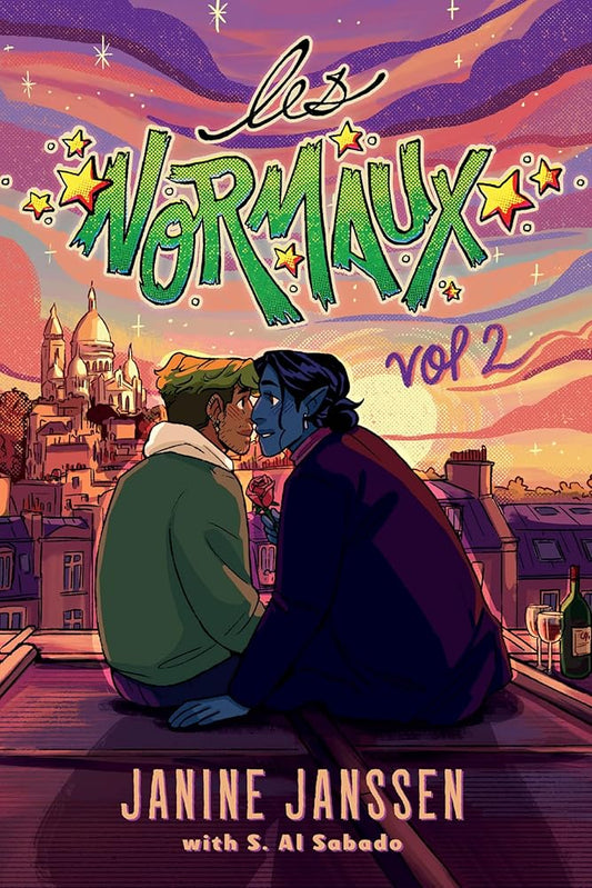 Les Normaux, Book Two: A Cozy Graphic Romance Novel That Explores Magic, Demisexuality, and Complex Paranormal Relationships, Set in Paris (Les Normaux, 2) cover image