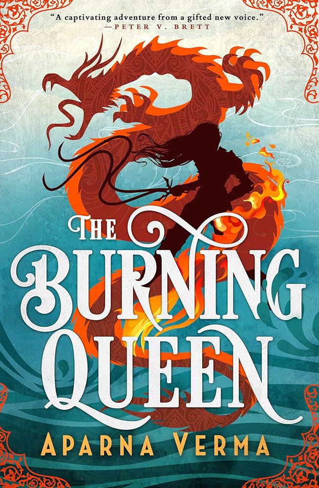 The Burning Queen (The Ravence Trilogy, 2) cover image