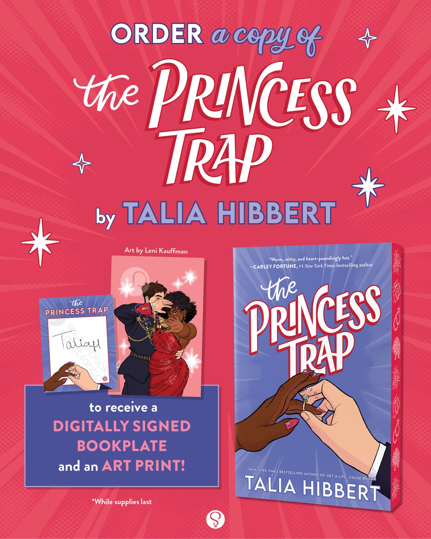 [PREORDER] The Princess Trap (Deluxe Edition) by Talia Hibbert