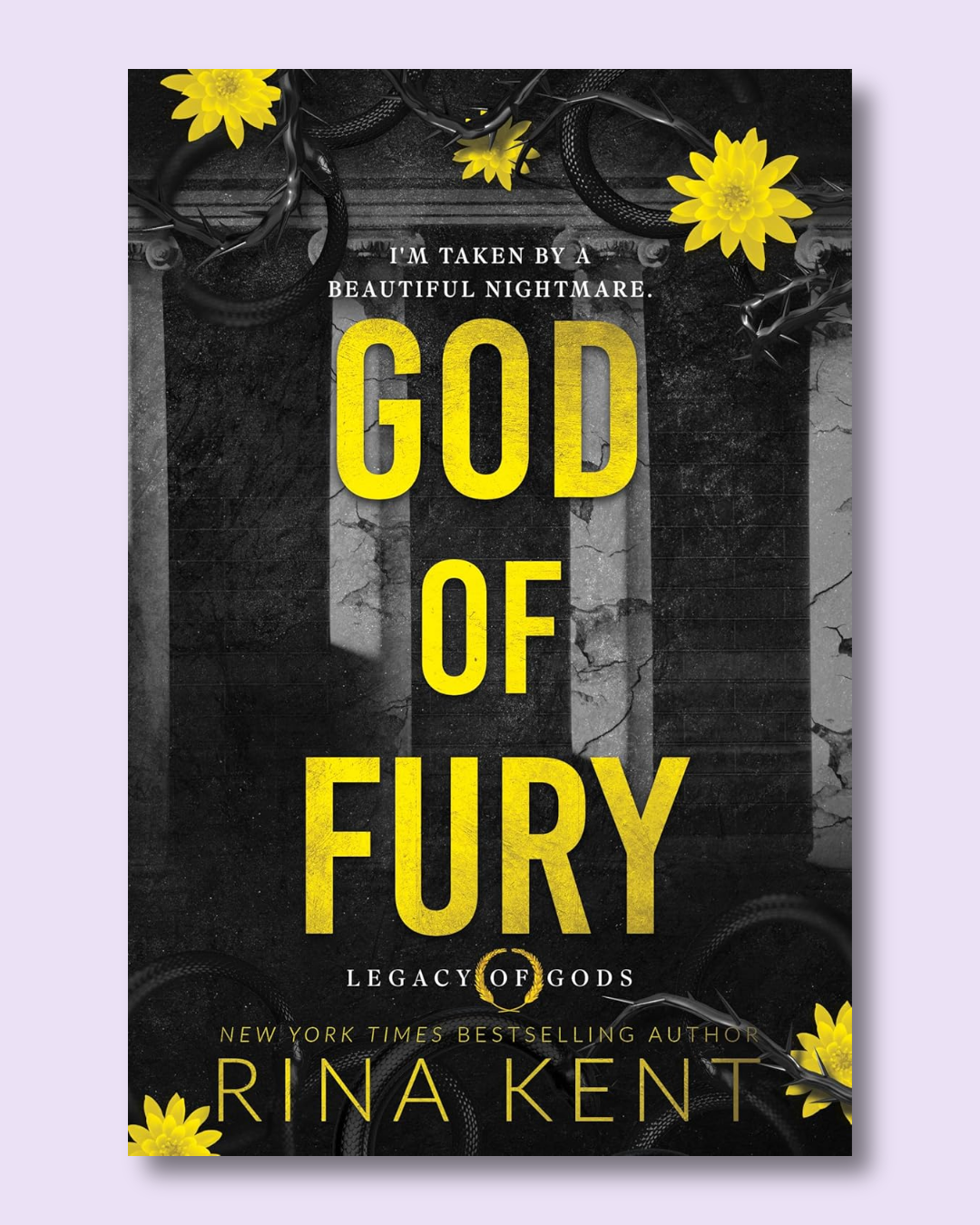God of Fury (Legacy of Gods #5) by Rina Kent