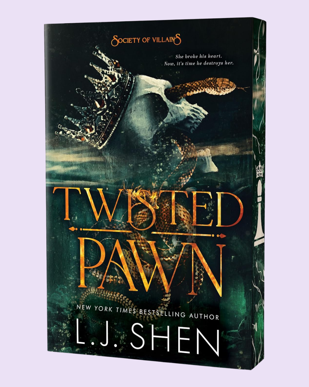 [PREORDER] Twisted Pawn (Deluxe Edition) (Society of Villains #2) by L.J. Shen