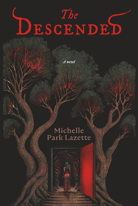 The Descended: Dark fantasy, post apocalyptic novel with monsters and chosen one in modern day cover image