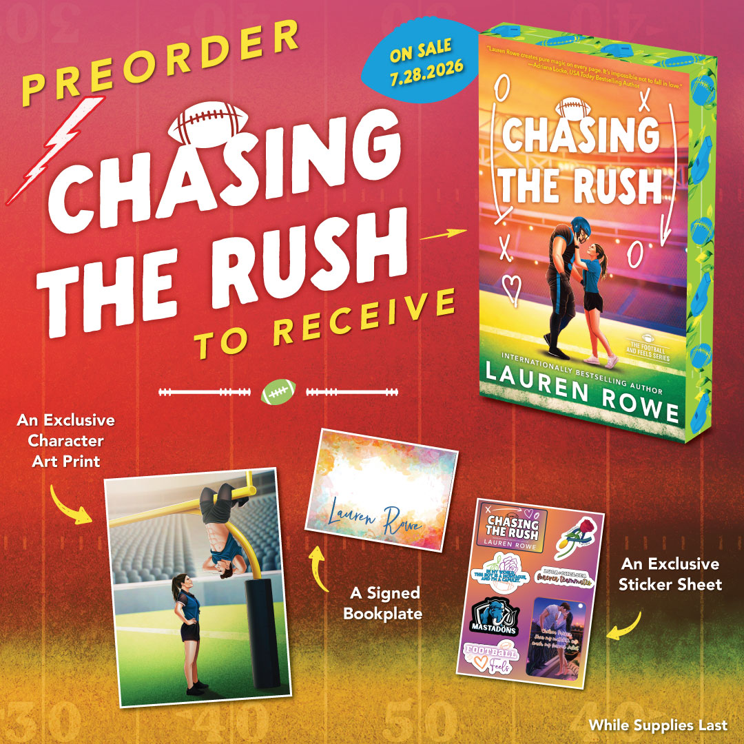 [PREORDER] Chasing the Rush (Football and Feels #2) by Lauren Rowe