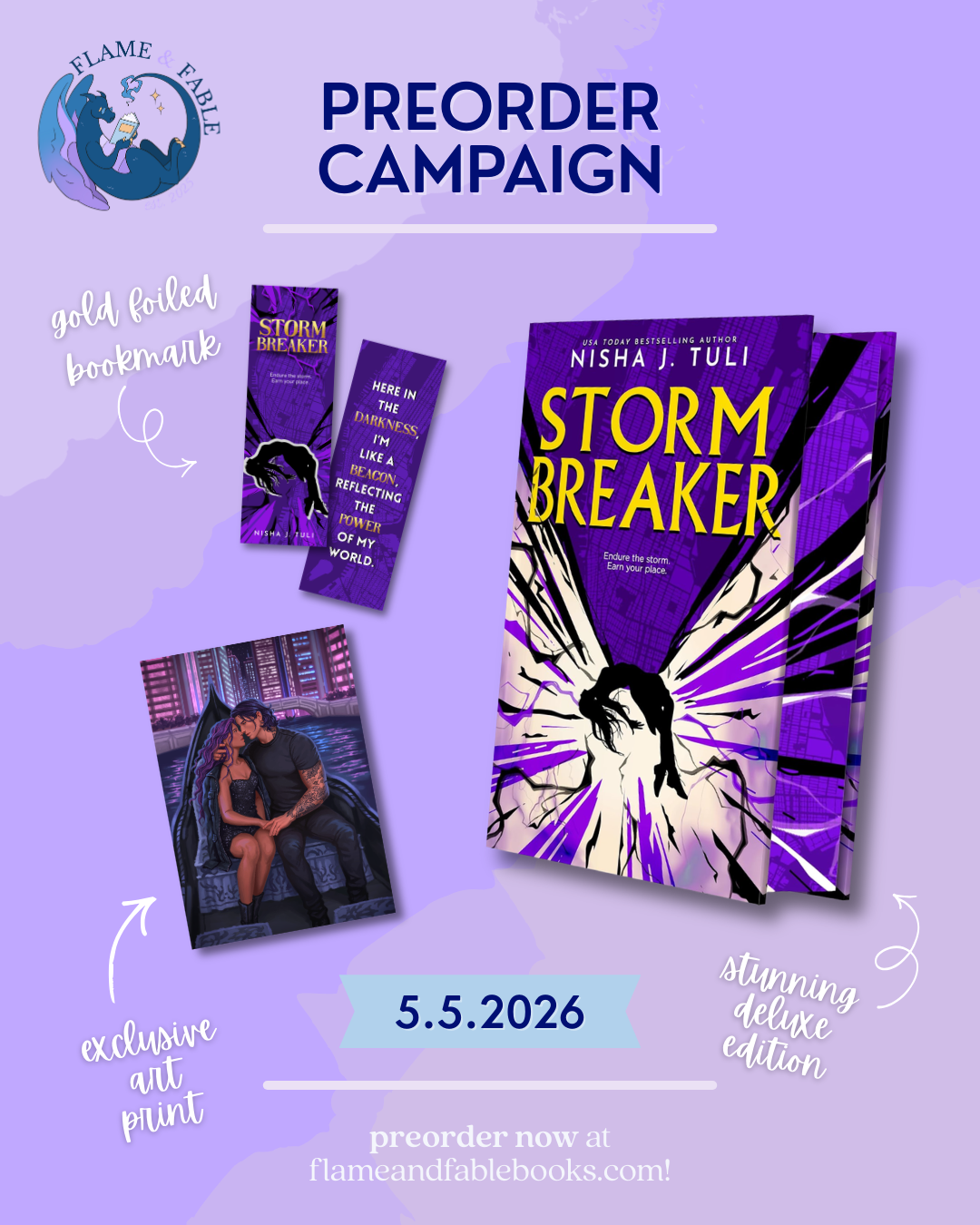 [PREORDER] Storm Breaker (Storm Breaker #1) by Nisha J. Tuli