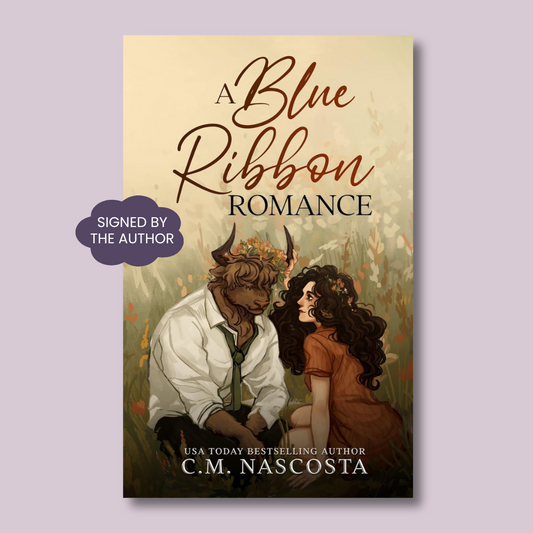 A Blue Ribbon Romance (Cambric Creek) by C.M. Nascosta [SIGNED]