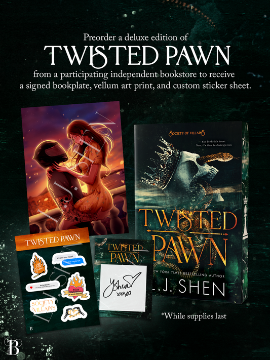 [PREORDER] Twisted Pawn (Deluxe Edition) (Society of Villains #2) by L.J. Shen