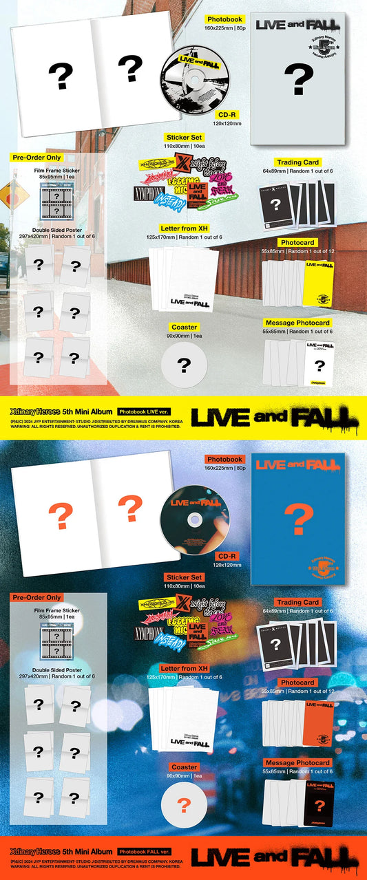 Xdinary Heroes LIVE and FALL (Random Ver.)